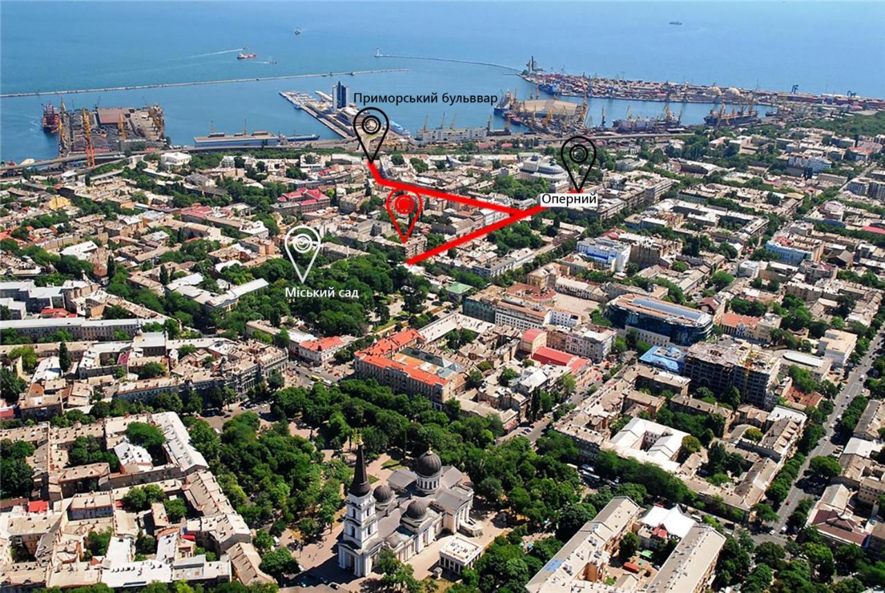 City Garden Apartments Є Інтернет Без Світла Odessa Esterno foto